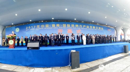 2017海南冬交會(huì)盛大啟幕，32國(guó)企業(yè)齊聚共襄盛舉